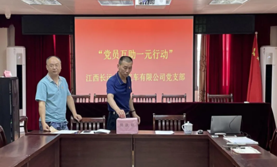 長(zhǎng)運(yùn)出租  開(kāi)展“黨旗，我向您宣誓”主題黨日活動(dòng)