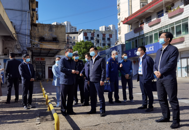 吉安市領(lǐng)導(dǎo)檢查吉安客運中心站安全生產(chǎn)和疫情防控工作