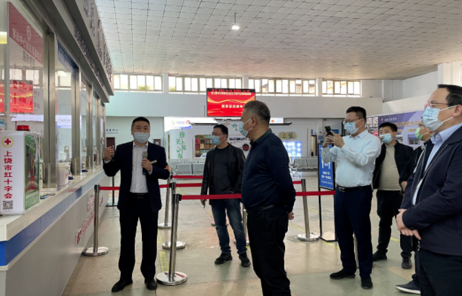 一線報道 || 上饒汽運:豐城市“創(chuàng)文”考察團到上饒客運中心站進行“創(chuàng)文”考察