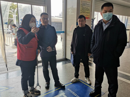 都市城際公交：南昌交投集團(tuán)交叉檢查組督導(dǎo)徐坊客運(yùn)站安全生產(chǎn)、文明創(chuàng)建工作