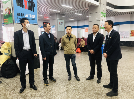 黃俊深入南昌地區(qū)基層單位督查作風(fēng)建設(shè)、廉潔自律及安全生產(chǎn)等工作