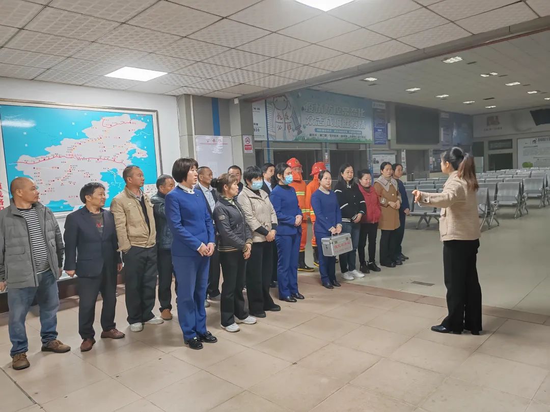 贛州方通：開(kāi)展消防應(yīng)急演練    筑牢冬季安全防線(xiàn)
